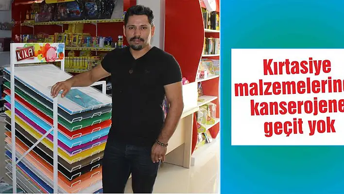 Kırtasiye malzemelerinde kanserojene geçit yok