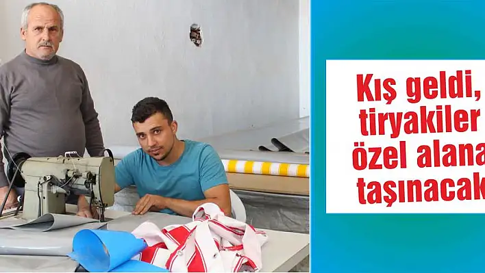 Kış geldi, tiryakiler özel alana taşınacak