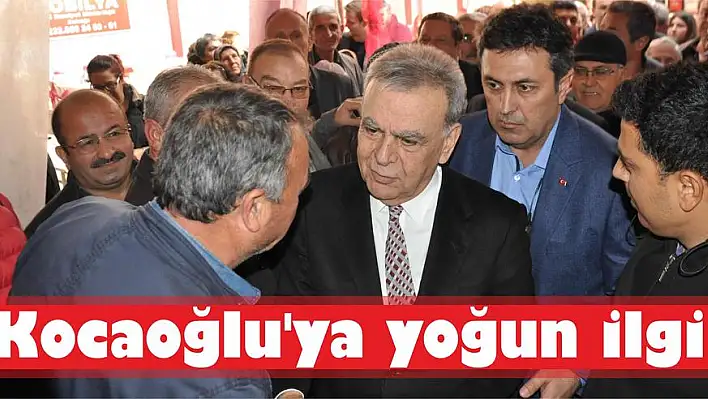 Kocaoğlu'ya yoğun ilgi