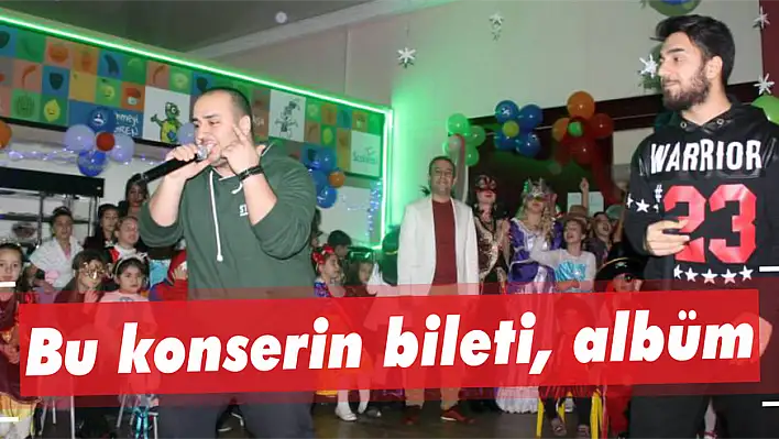 Bu konserin bileti, albüm