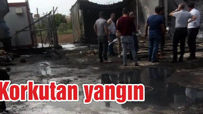 Korkutan yangın