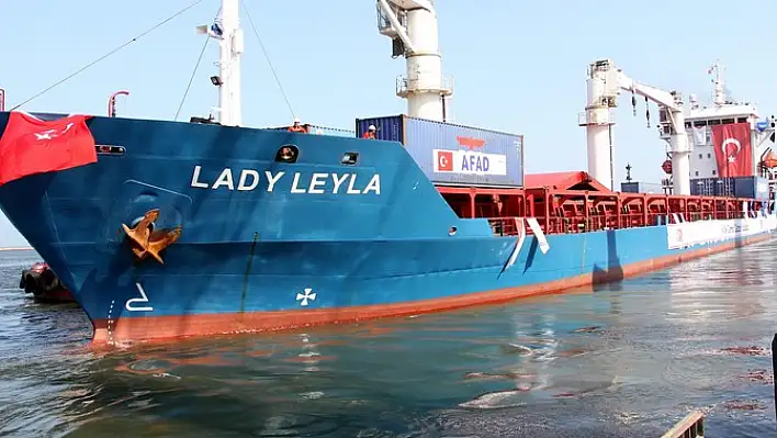 Lady Leyla İsrail’e ulaştı