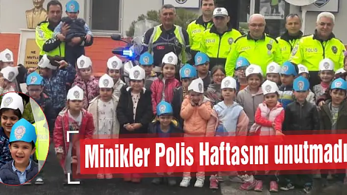 Lale Bahçesi'nden polis amcalara ziyaret