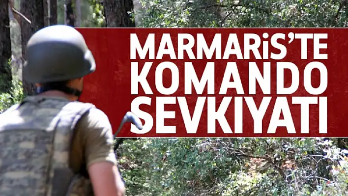 Marmaris’te komando sevkıyatı