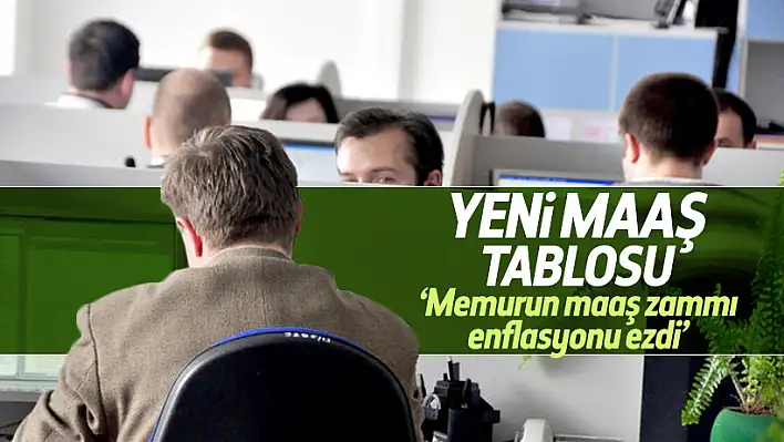 ‘Memurun maaş zammı enflasyonu ezdi’