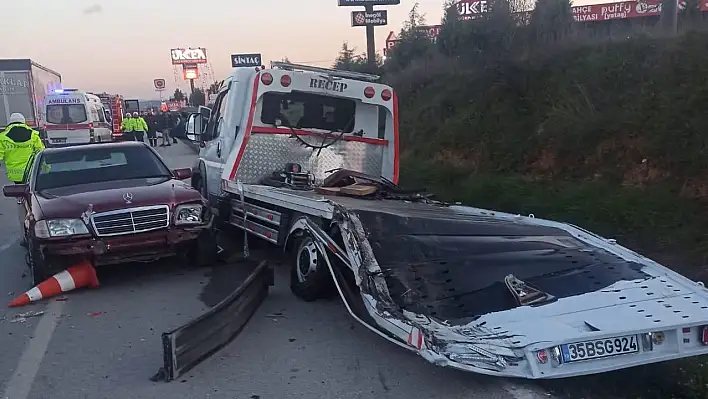 Menderes'te trafik kazası: 1 kişi hayatını kaybetti