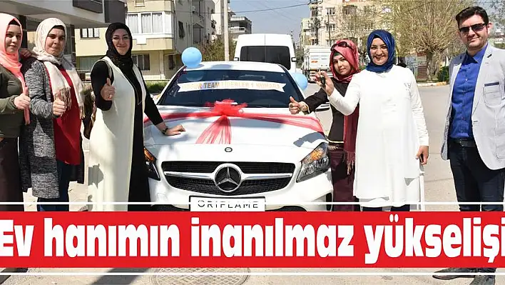 Mercedes'i kaptı