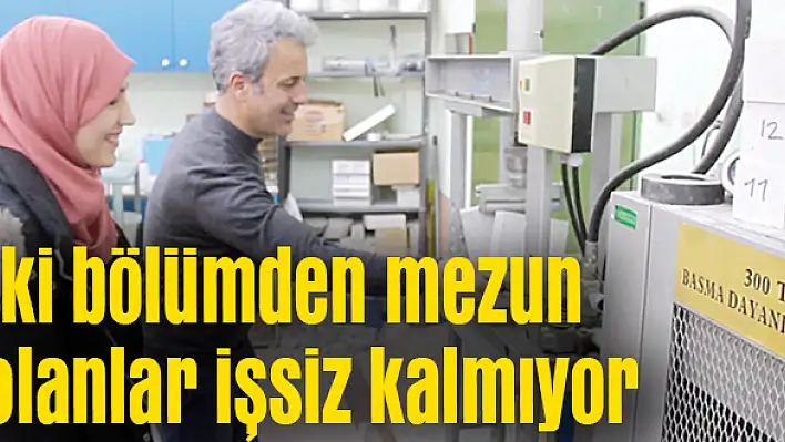 Mermer sektörüne kalifiye eleman yetiştiriyorlar