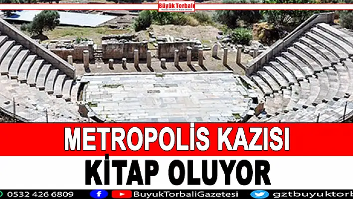 Metropolis kazısı kitap oluyor