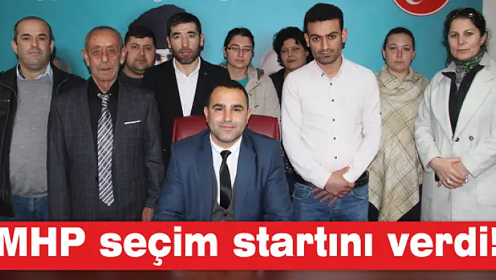 MHP seçim startını verdi!