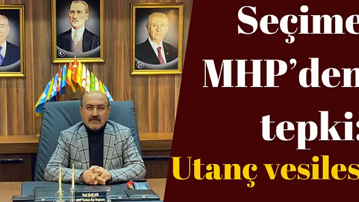 MHP'den tepki