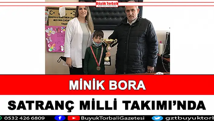 Minik Bora, Satranç Milli Takımı'nda