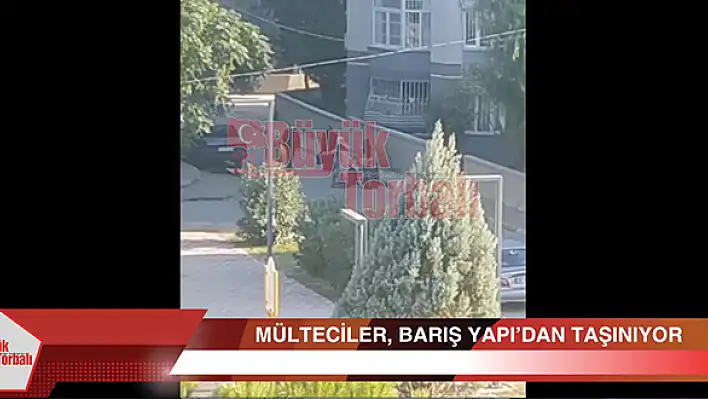 Mülteciler, Barış Yapı’dan taşınıyor