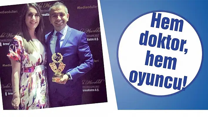 Nöroloji doktoru 'en iyi oyuncu' ödülü aldı