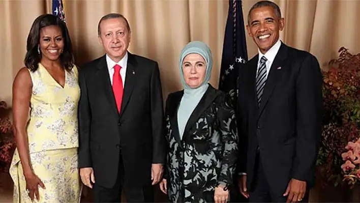 Obama ve Erdoğan’dan aile fotoğrafı