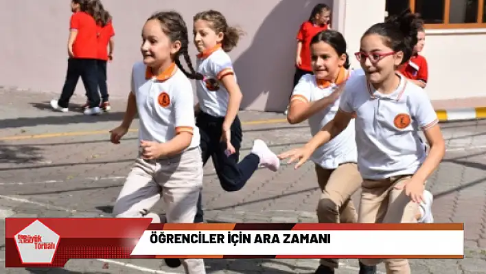 Öğrenciler için ara zamanı