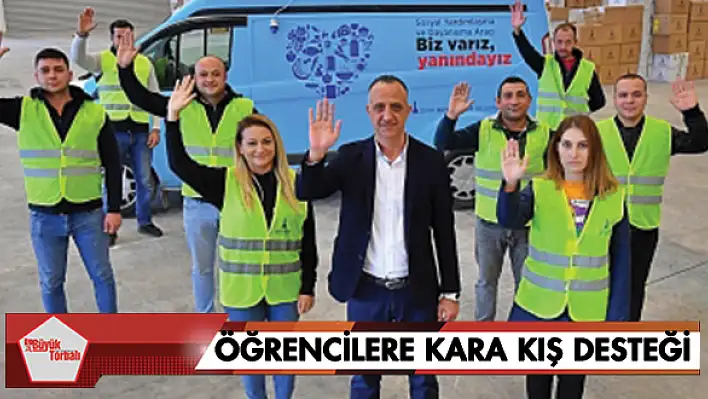 Öğrencilere kara kış desteği