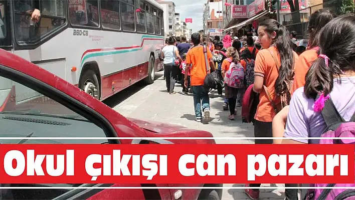 Okul çıkışı can pazarı