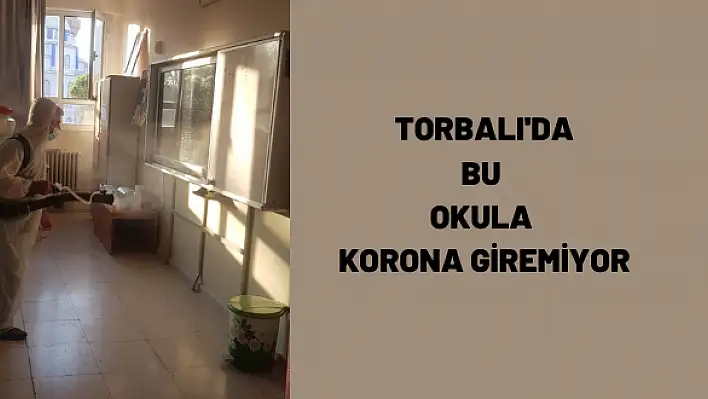 Bu okula Korona giremiyor