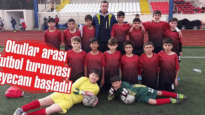 Okullar arası futbol turnuvası heyecanı başladı!