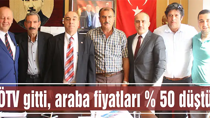 ÖTV gitti, araba fiyatları % 50 düştü