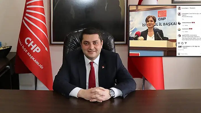 Övünç Demir’den Kaftancıoğlu’na destek