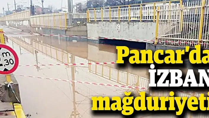 Pancar'da İZBAN mağduriyeti