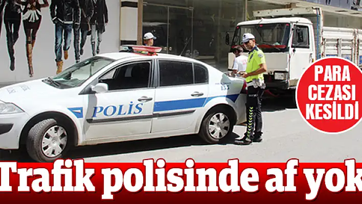 Polisin dikkatinden kaçamadı