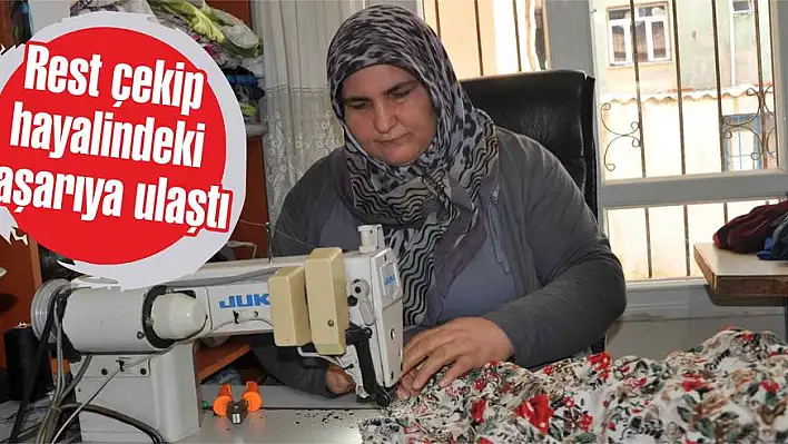 Rest çekip hayalindeki başarıya ulaştı