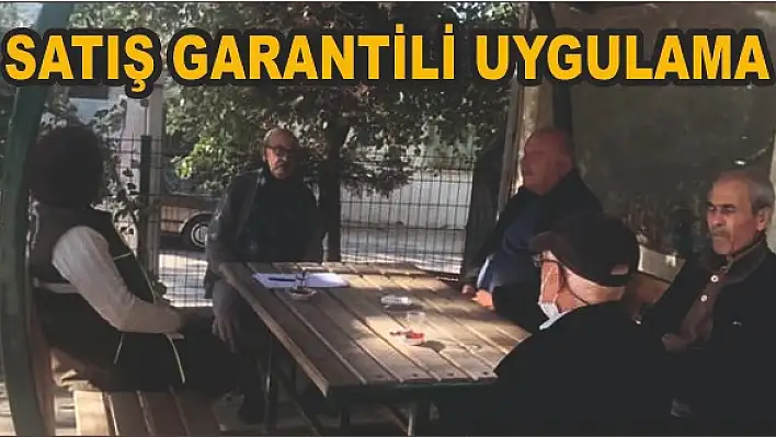 SATIŞ GARANTİLİ UYGULAMA