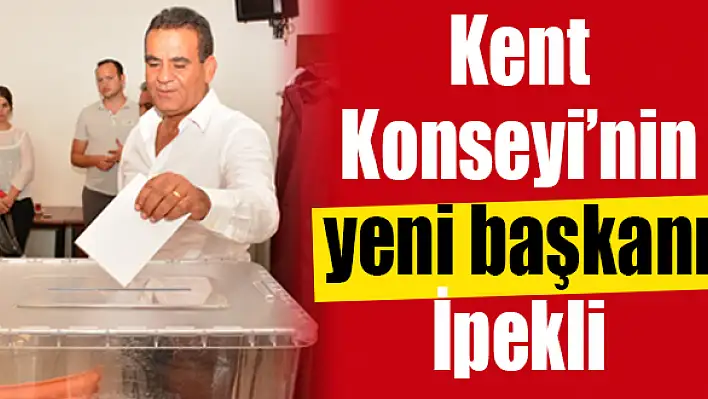 Sefer İpekli, Kent Konseyi başkanı seçildi