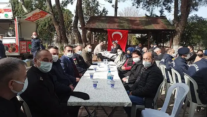 Şehit Er Sünnüoğlu için hayır yemeği