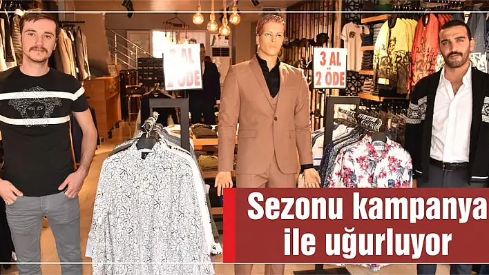 Sezonu kampanya ile uğurluyor