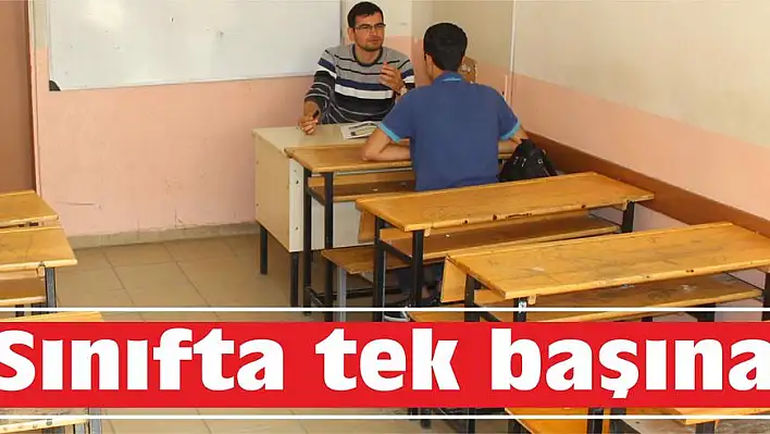 Sınıfta tek başına