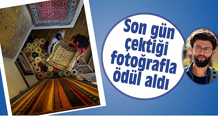 Son gün çektiği fotoğrafla ödül aldı