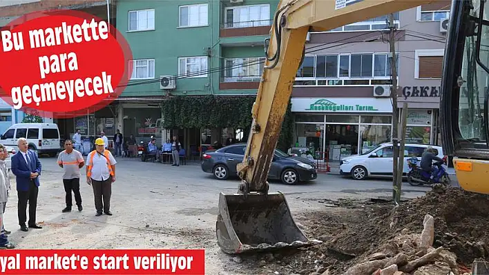 'Sosyal market'e start veriliyor