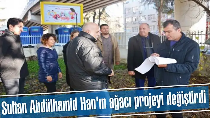 Sultan Abdülhamid Han’ın ağacı projeyi değiştirdi