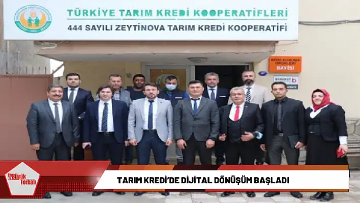 Tarım Kredi'de dijital dönüşüm başladı