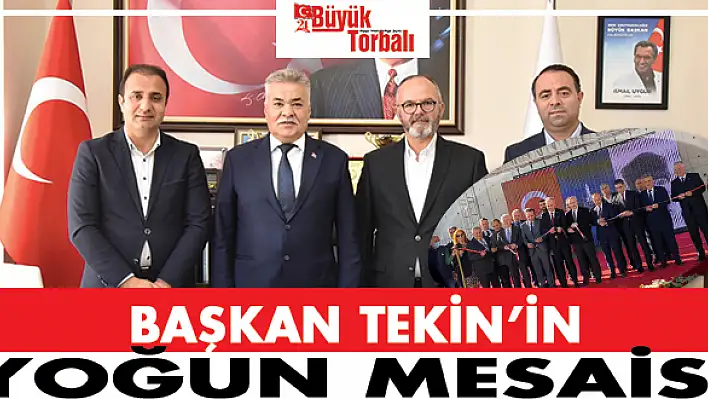 Tekin yoğun mesaide