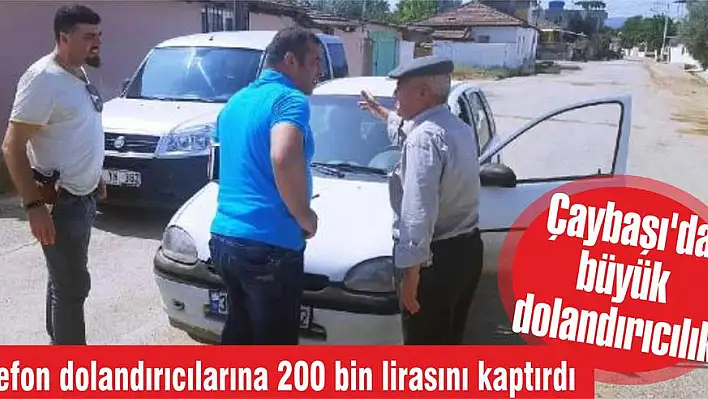 Telefon dolandırıcılarına 200 bin lirasını kaptırdı