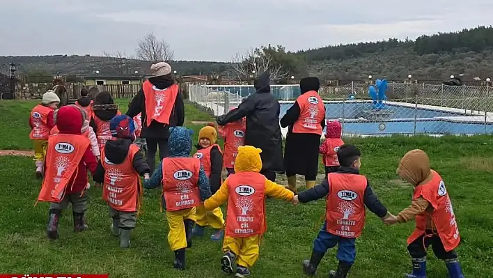 TEMA Vakfı Torbalı'dan miniklere doğa eğitimi