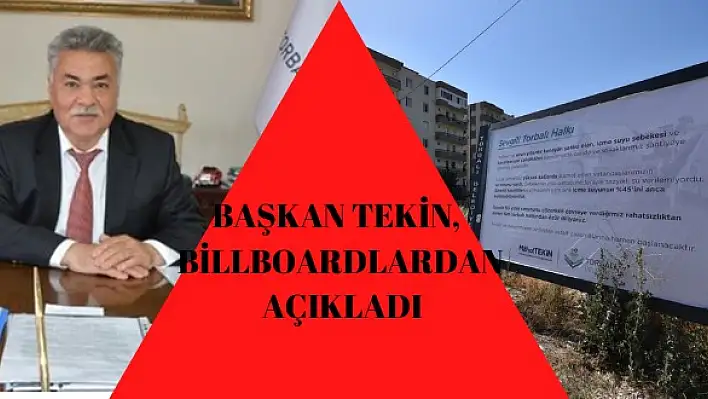 'TESTLERİN ARDINDAN ASFALT ÇALIŞMALARINA BAŞLANACAK'