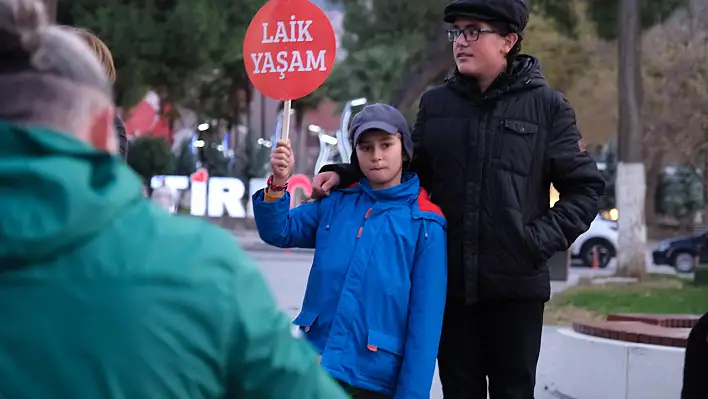 Tire'de kadınlar sokağa çıktı!