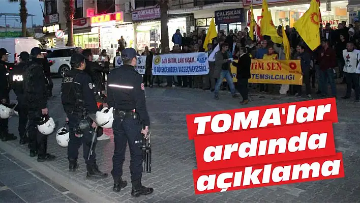 TOMA'lar ardında açıklama