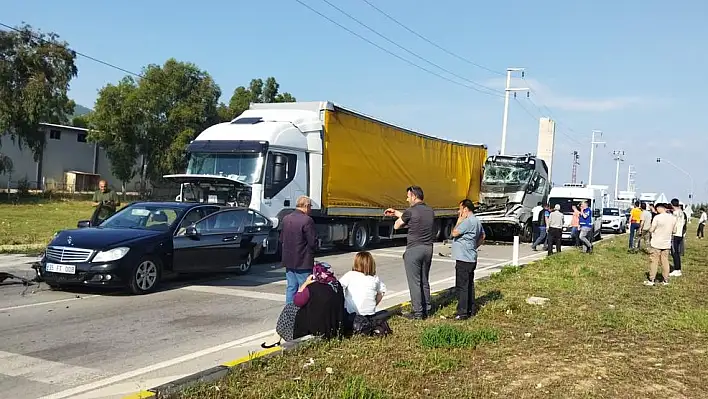 TORBALI – BAYINDIR YOLUNDA FACİADAN DÖNÜLDÜ