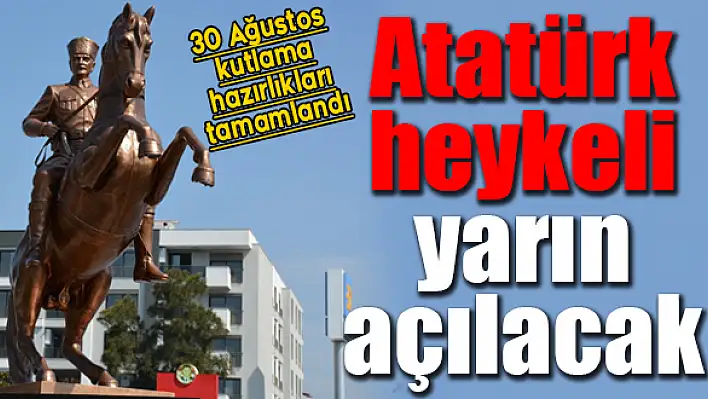 Torbalı Belediyesi 30 Ağustos'a hazır