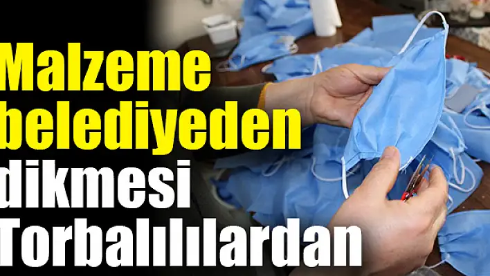 Torbalı Belediyesi'nden maske seferberliği