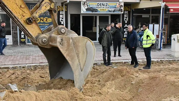 TORBALI CADDESİ'NDE YENİLEME BAŞLADI