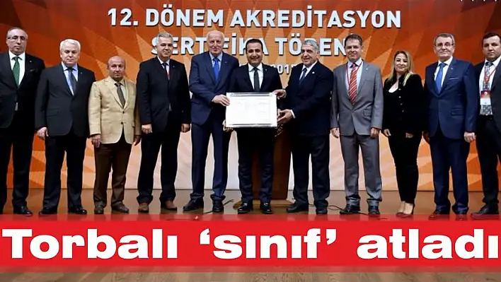 Torbalı 'sınıf' atladı