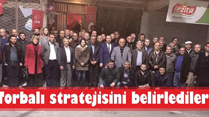 Torbalı stratejisini belirlediler